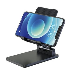 soporte de mesa para movil negro
