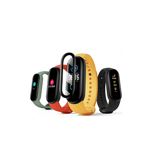 protector cristal completo full glue para amazfit band 5
