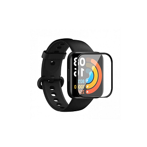 protector cristal completo full glue para xiaomi redmi watch 2 lite